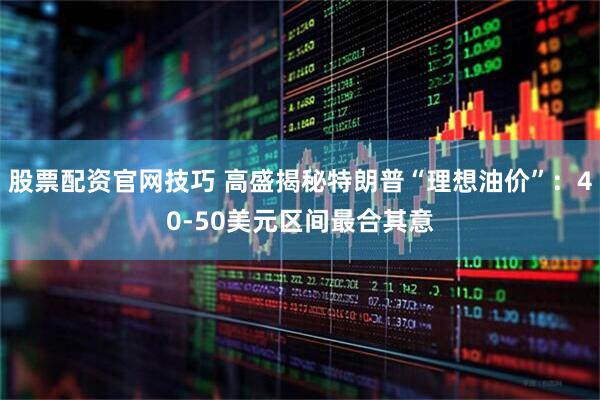 股票配资官网技巧 高盛揭秘特朗普“理想油价”：40-50美元区间最合其意